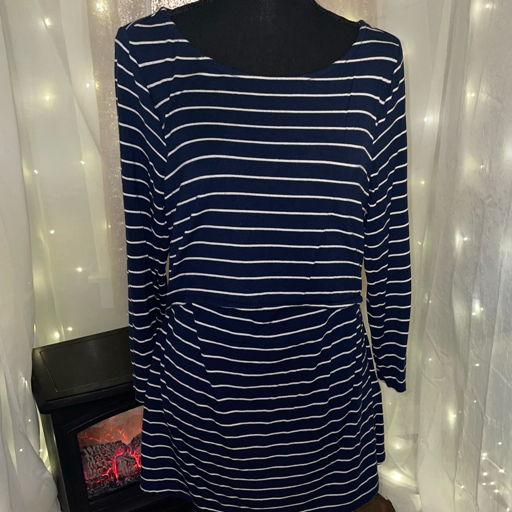 Gap Body Striped Nursing Top Medium
